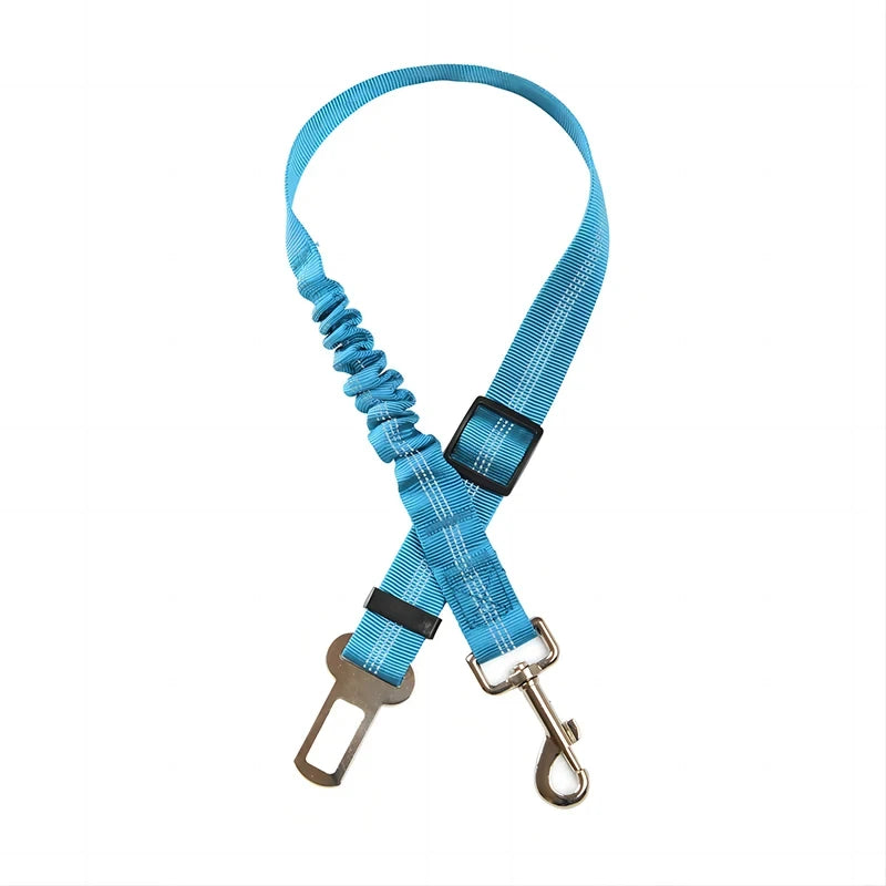 Dog Safety Leash Adjustable Retractable Cushioning Elastic