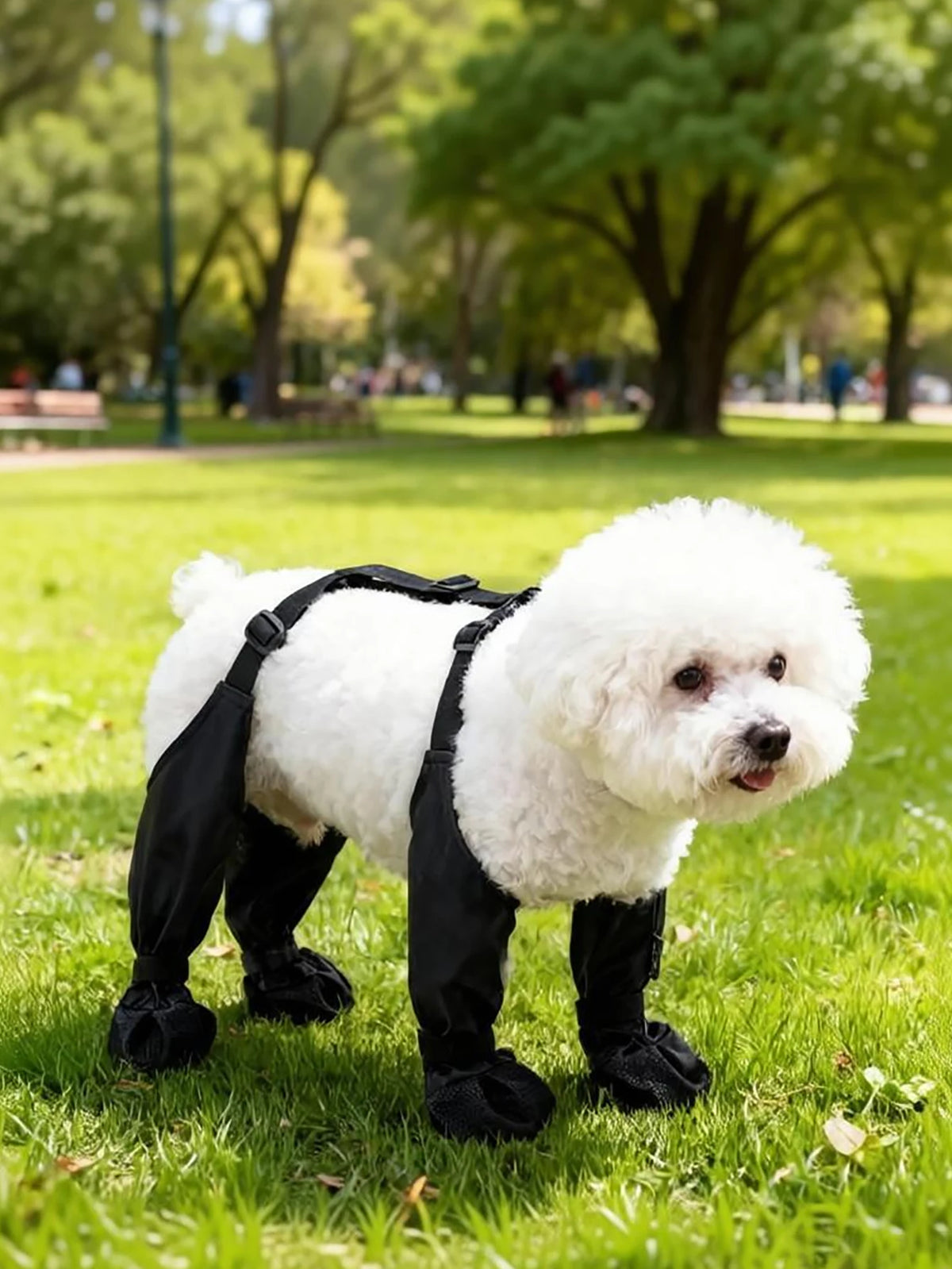 Waterproof Anti-Slip Dog Harness Boots Pet Paw Protector