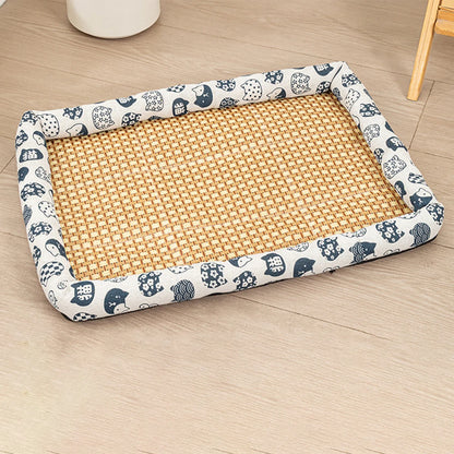 Large Dog Bed Mat Summer Cooling Matting Dog Cushion