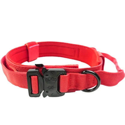 Outdoor Tactical Dog Collar Metal Buckle Collar for Dog Pet