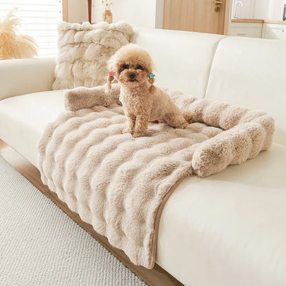 Thickened Pet Sofa Cushion Anti-Scratch Non-Slip Dog And Cat Sleeping Nest
