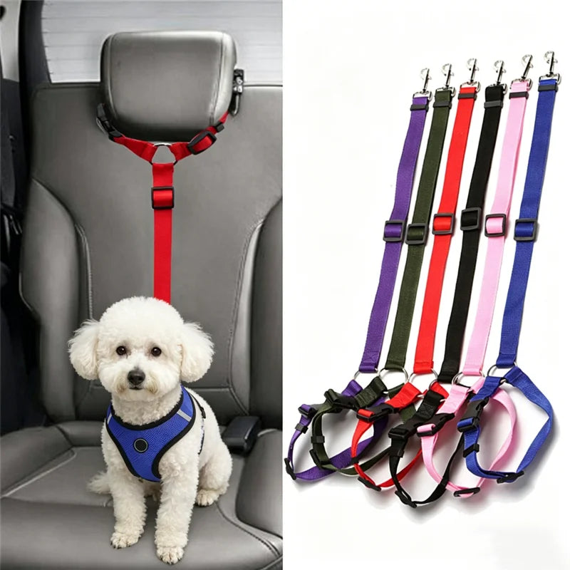 Adjustable Anti-Escape Pet Car Seat Belt Dog