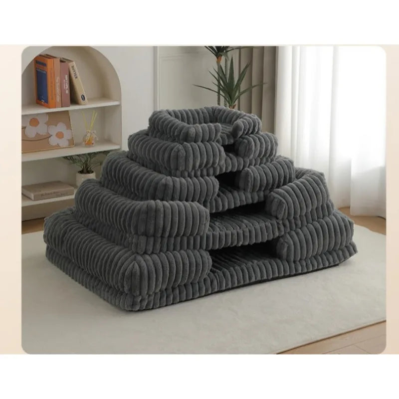 Calming Dog Bed Orthopedic Memory Foam Sofa Couch