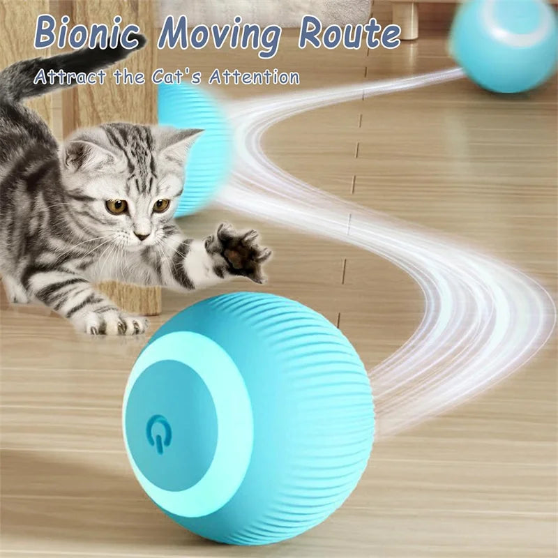 Smart Dog Toys Ball Electronic Interactive Pet Toy Moving Ball