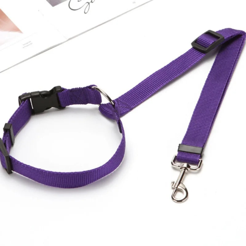 Reflective Pet Dog Car Seat Belt Puppy Collar