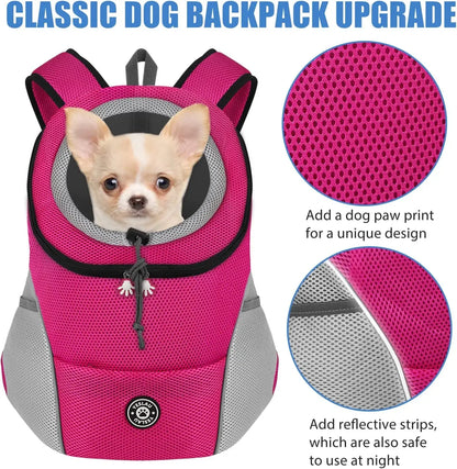 New Dog Pet Backpack Carrier Travel Bag Front Pack