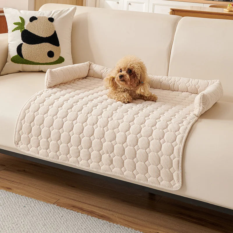 Thickened Pet Sofa Cushion Anti-Scratch Non-Slip Dog And Cat Sleeping Nest