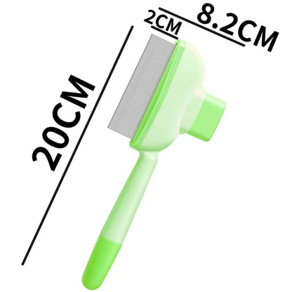 Dog Comb Pet Hair Remover One Button Dogs Brush