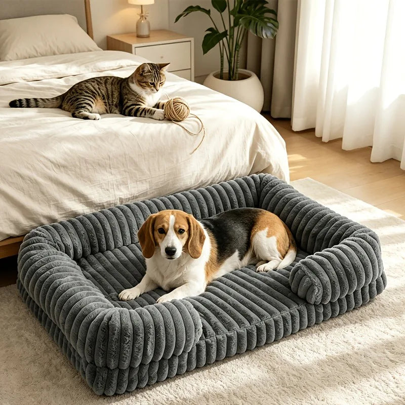 Calming Dog Bed Orthopedic Memory Foam Sofa Couch Waterproof