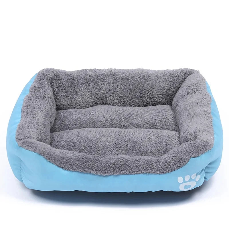 Soft Square Large Dog Sofa Elastic Dog House Cushion Winter