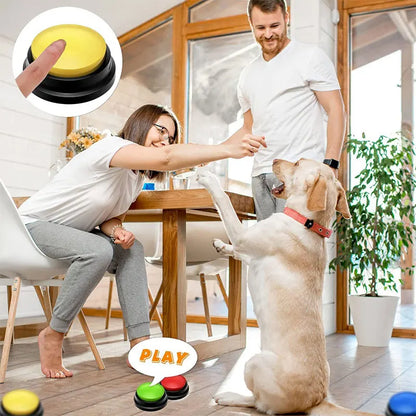 Funny Dog Recordable Pet Toys Travel Talking Starters