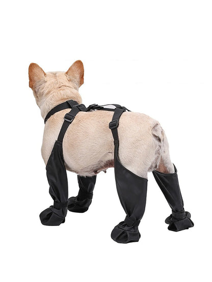 Waterproof Anti-Slip Dog Harness Boots Pet Paw Protector