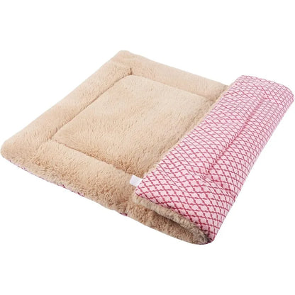 Rectangle Dog Mat Warm Cat Bed House Cushion Pet Sleeping Blanket