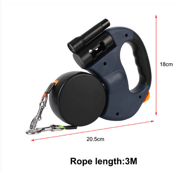 Retractable Dual Double Pet Leash Rope