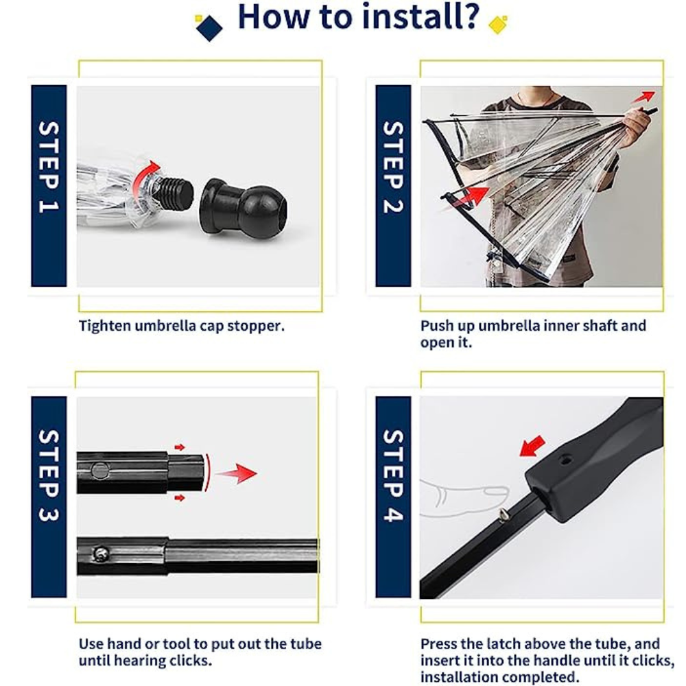 Dog Leash Umbrella