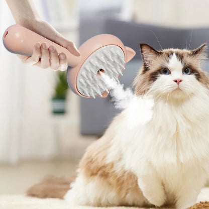 Hair Cleaning Brush With Mist Multifunctional Cat Grooming