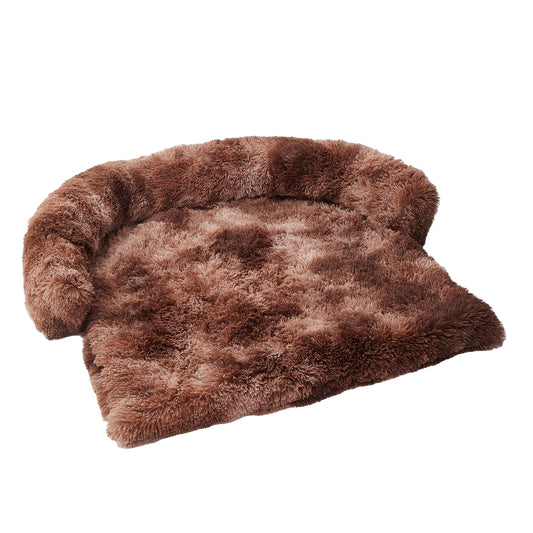 Calming Dog Bed Fluffy Plush Dog Mat For Furniture Protector
