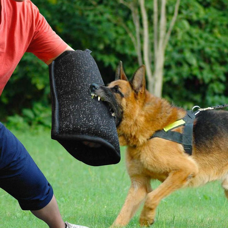 Dog Training With Tearresistant Cloth Biting Sleeves