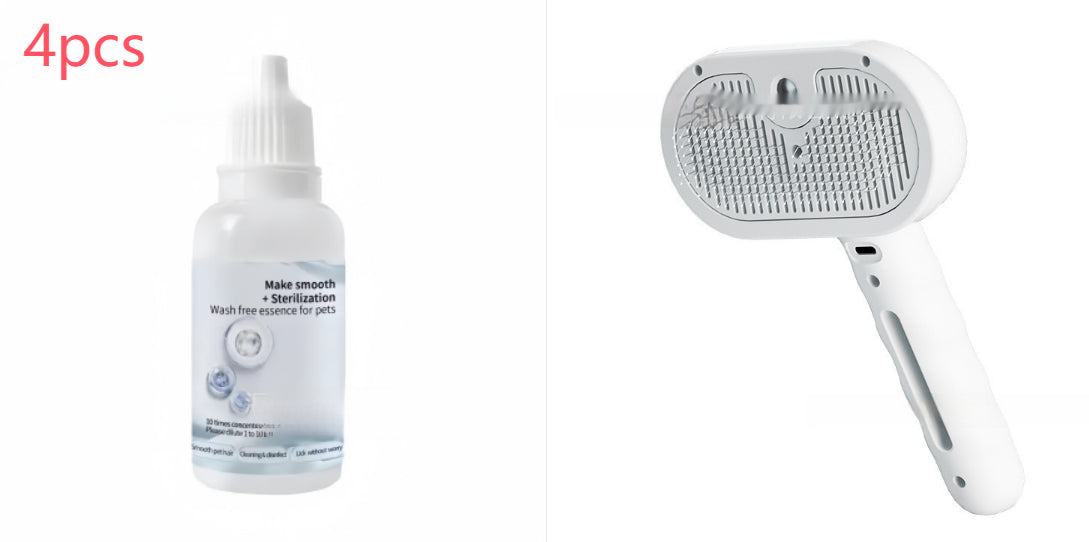 Pets Spray Hair Comb Pet Hair Remover Cleaning Brush Grooming