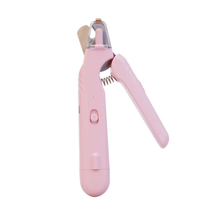 2 In 1 Pet Nail Clippers With Led Light Dog Cat Special