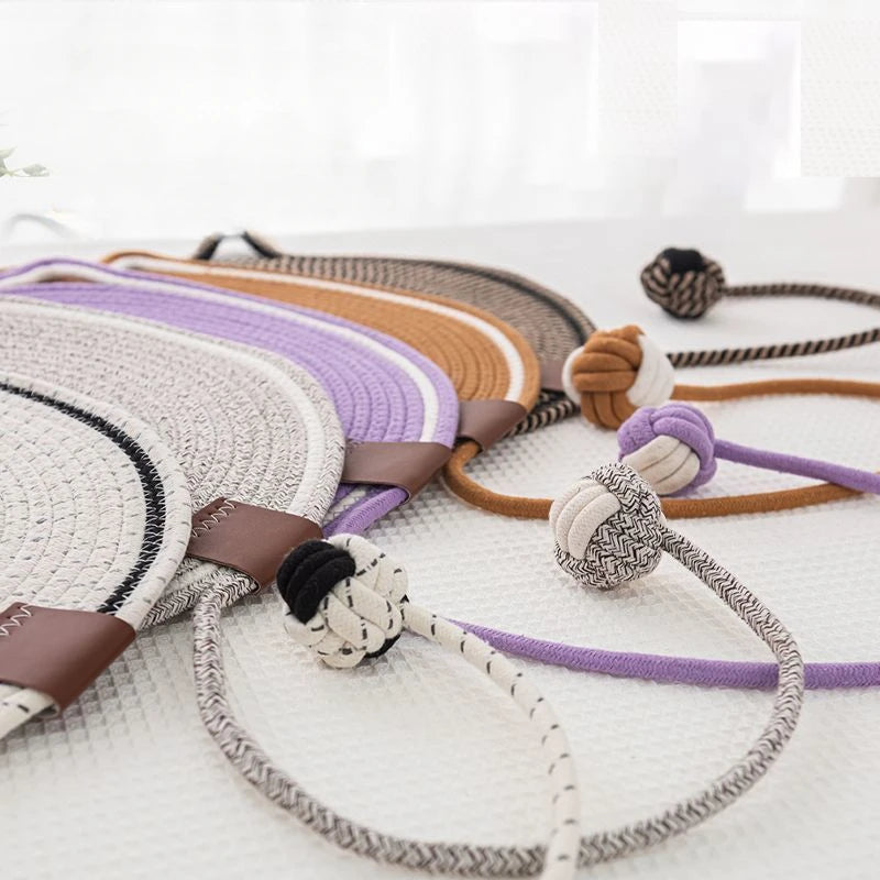 Braided Cotton Rope Cat Claw Mat Self Hi Ball One Piece Sleeping Mat