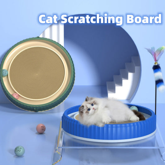 NEW Round Cat Scratching Board Wear-resistant Anti-scratch