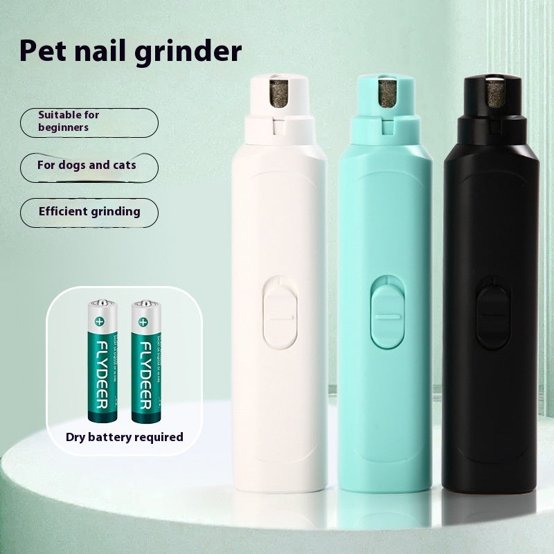 Pet Nail Grinder Dog Cat Battery Model Nail Trimmer