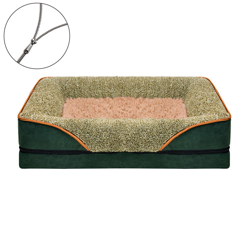 Pet Supplies Square Sofa Bed Dog Kennel Cat Litter Pet Pad