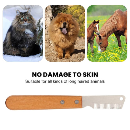 Pet Stripping Comb Dog Stripping Knife Grooming Tool