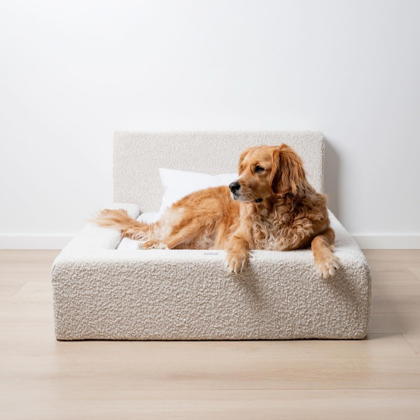 Dog Mat, Movable Rectangular Sponge Cat Bed Backrest Pet Sofa