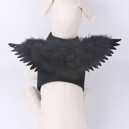 Halloween Angel Wings Pet's Chest-back Dog Pet Costume