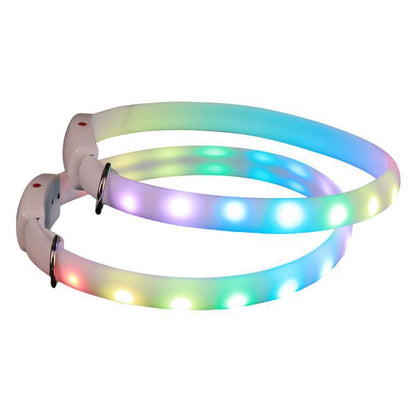 USB Rechargeable Pet Dog LED Glowing Collar Pet Luminous