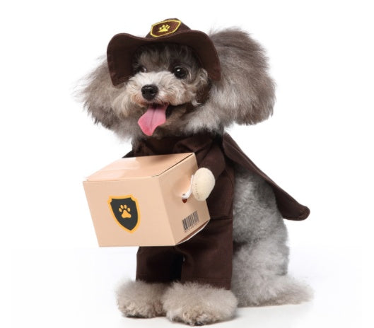 Cosplay Pet Supplies Standing Outfit Funny Dog Clothes