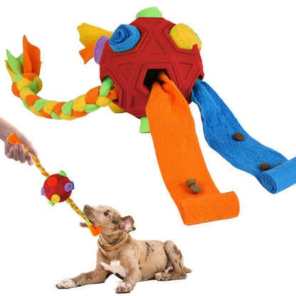 Pet Sniffing Ball Dog Puzzle IQ Training Bite Resistant Pet Supplies