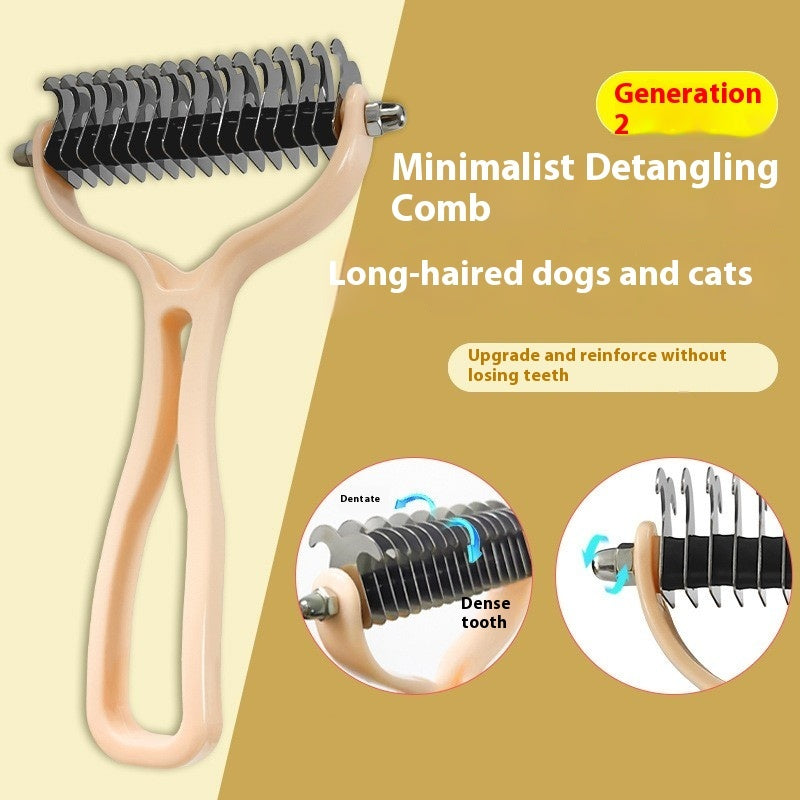 Pets Fur Knot Cutter Dog Grooming Shedding Tools