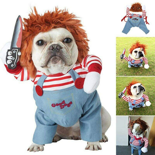 Halloween Pet Costume Pet Dog Funny Clothes Adjustable
