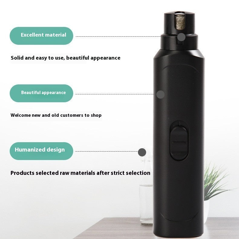 Pet Nail Grinder Dog Cat Battery Model Nail Trimmer