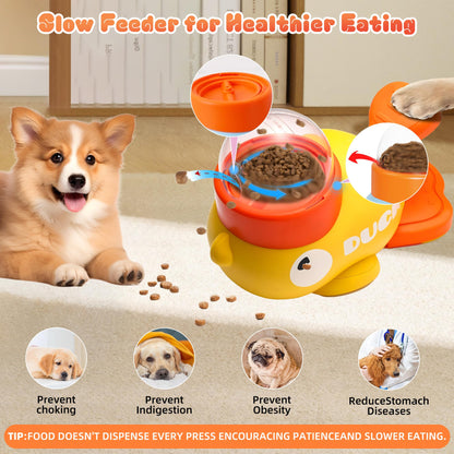 Duck Shape Dog Treat Dispenser - Interactive Dog Toys