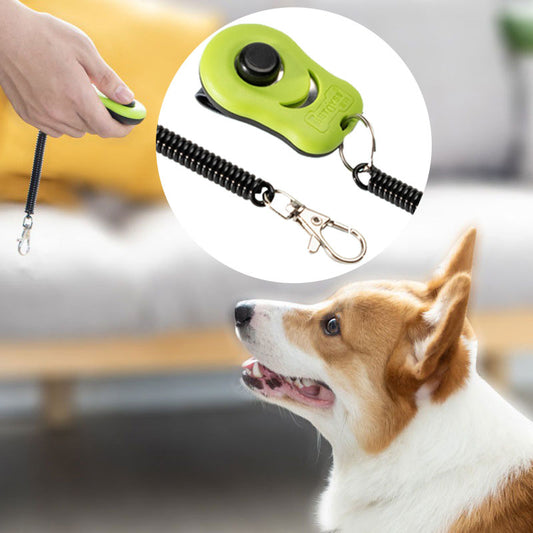 Dog Training Artifact Clicker Tool Equipment