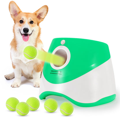 Pet Thrower Outdoor Elastic Tennis Launcher