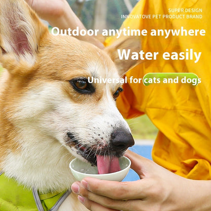 Outdoor Water Cup Dog Portable Outdoor Drinking Water Apparatus