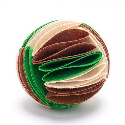 Treat Dispensing Dog Snuffle Ball Toy