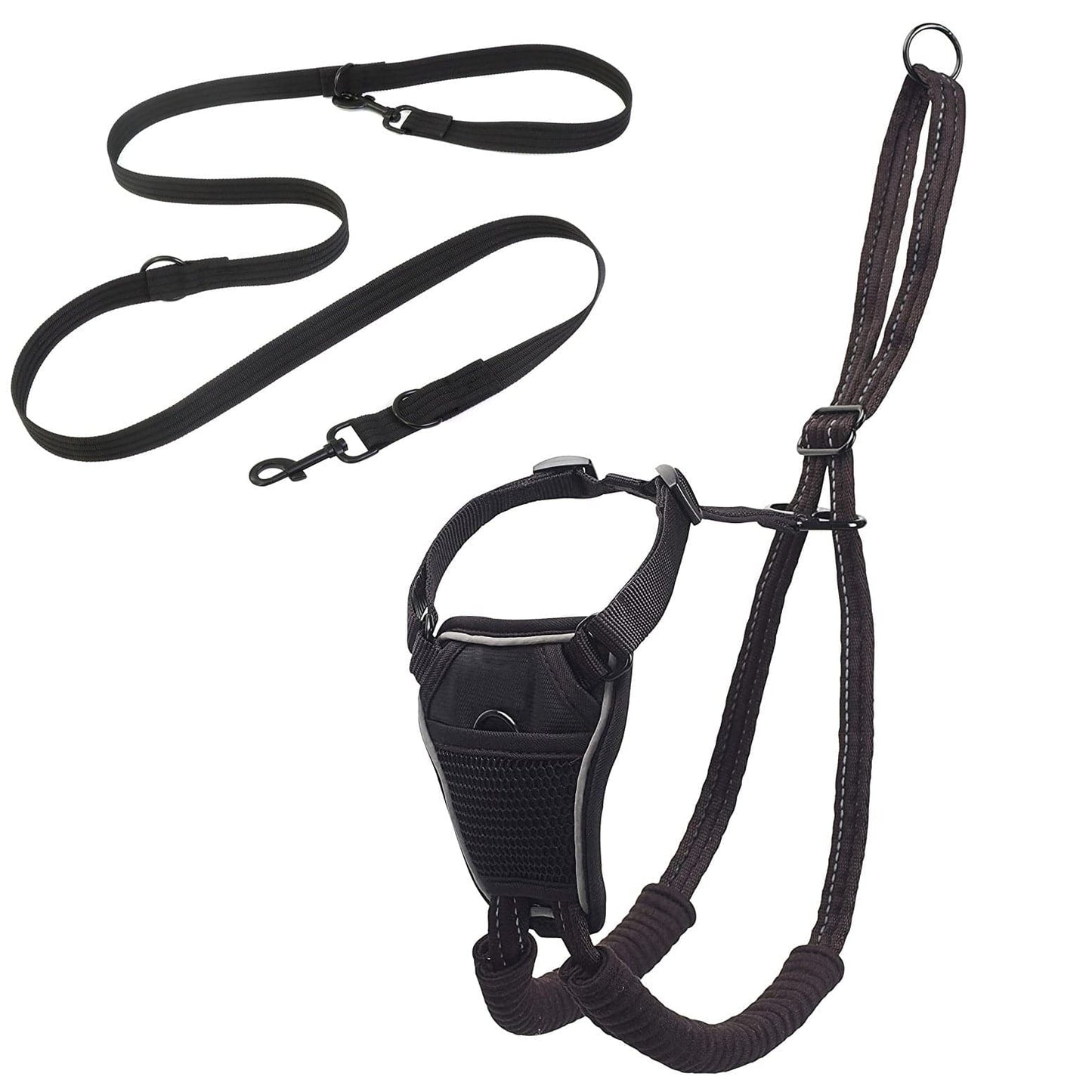 Dog Chest Strap Tactical Vest Double Buckle Leash