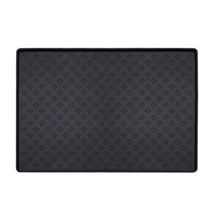 Silicone Paw Print Dog Food Placemat