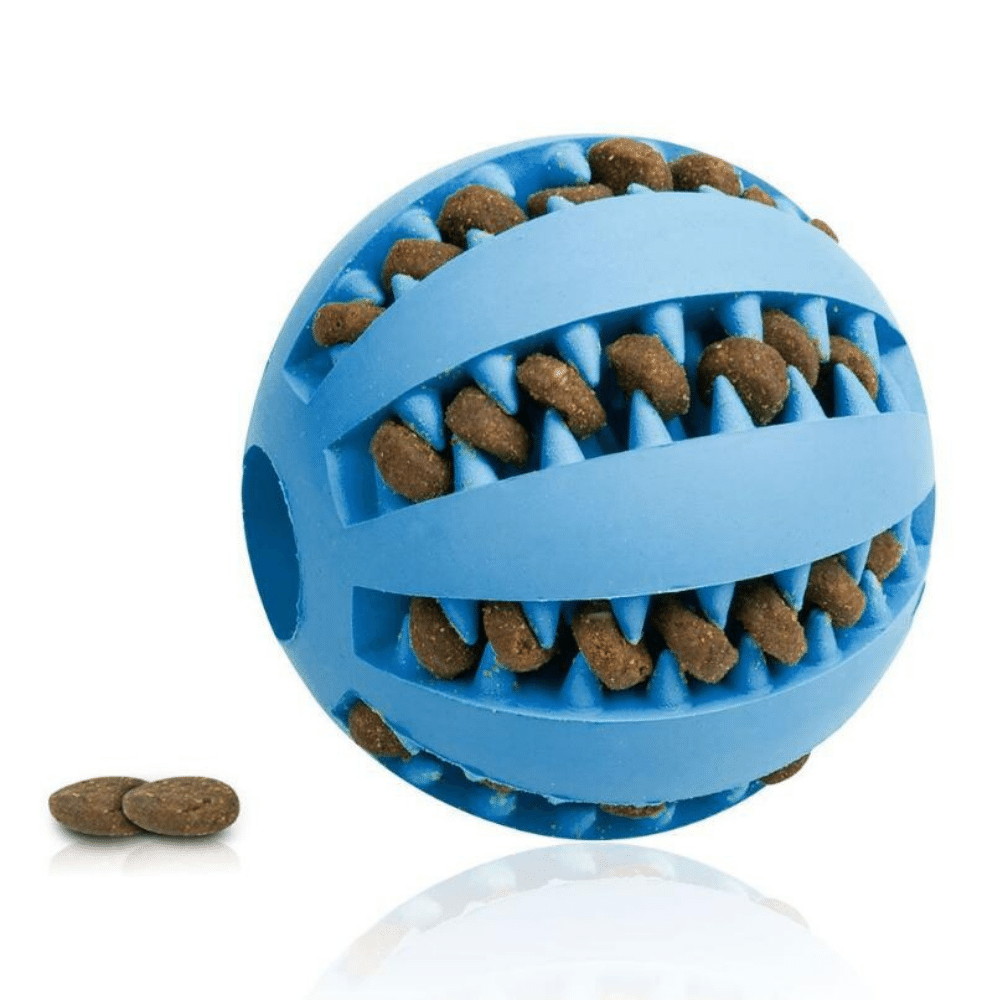 Teeth Cleaning Treat Ball Dog Chew Toy