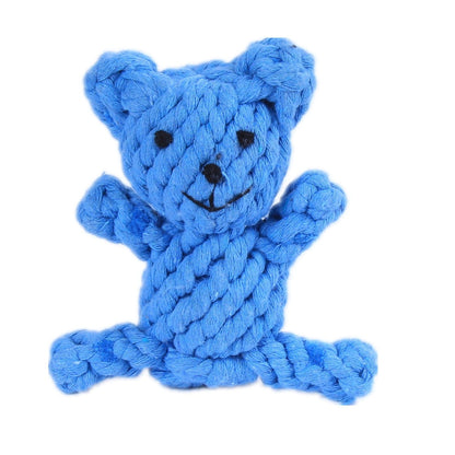 Simulation woven animal cotton rope chewing teeth dog toy