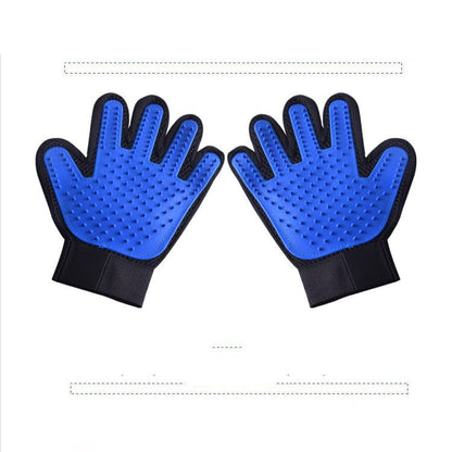 Deshedding Dog Hair Grooming Gloves
