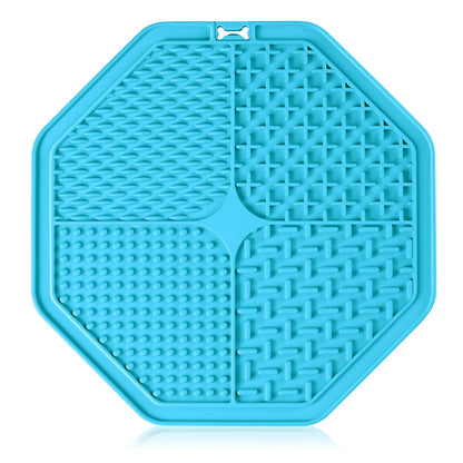 Pet 4 In 1 Silicone Slow Food Bowl With Suction Pad