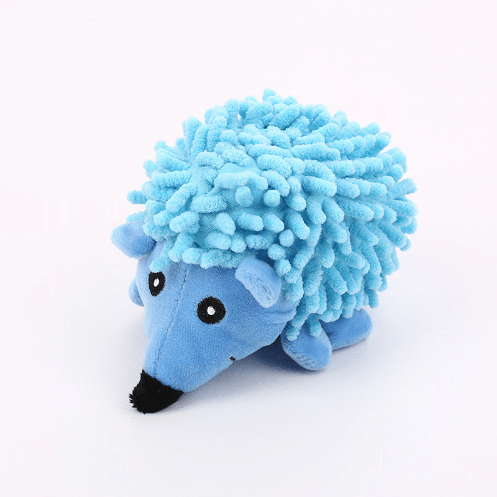 Pet Dog Toy Mop Plush Hedgehog Gnaw