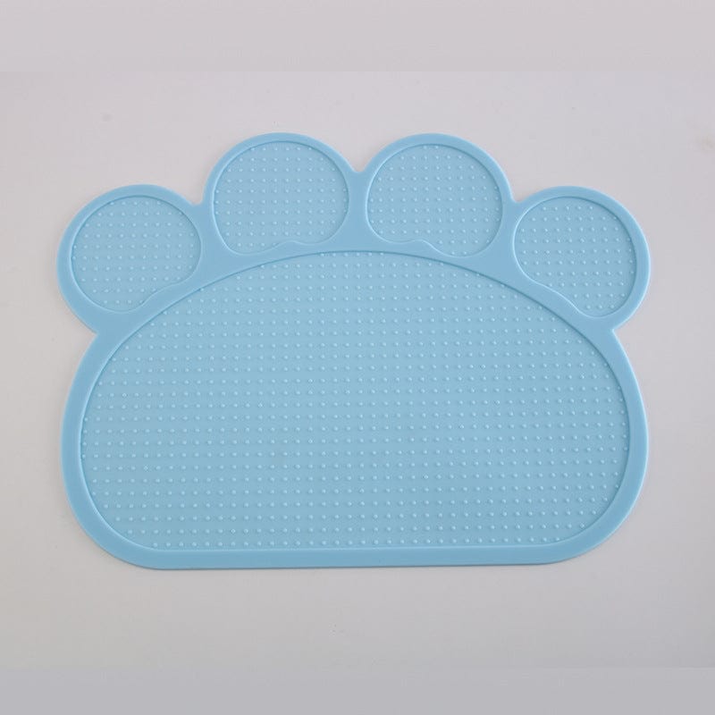 Silicone Paw Shaped Dog Food Placemat